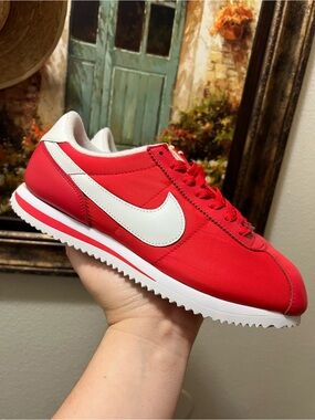 Nike Cortez Basic Nylon Red sneakers rare